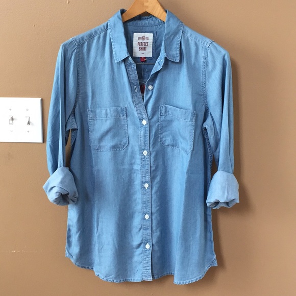 So Tops - Chambray Shirt